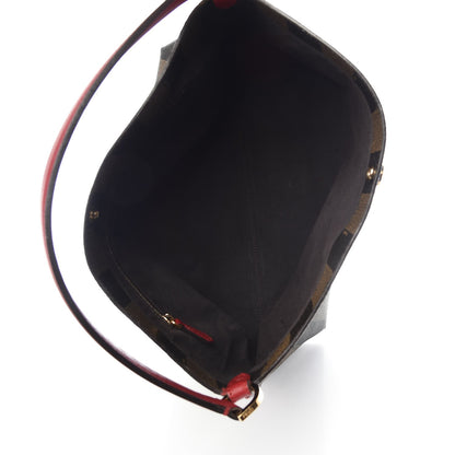 Fendi Pequin Spalmati Vitello Flamingo Hobo Bag Tobacco 5 of 7