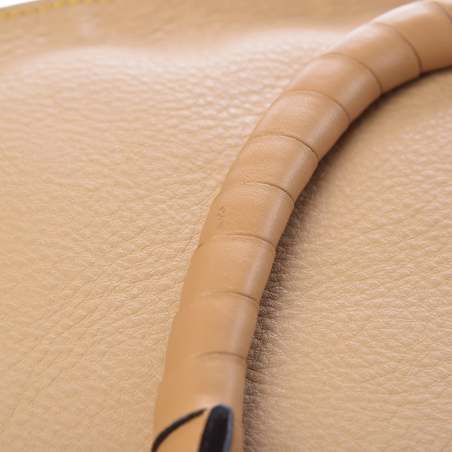 Chloe Calfskin Medium Marcie Satchel Sand Shell 8 of 12