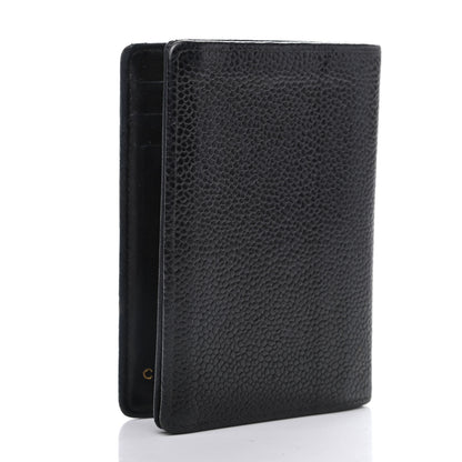 Chanel Caviar Timeless CC Card Holder Wallet Black 3 of 8