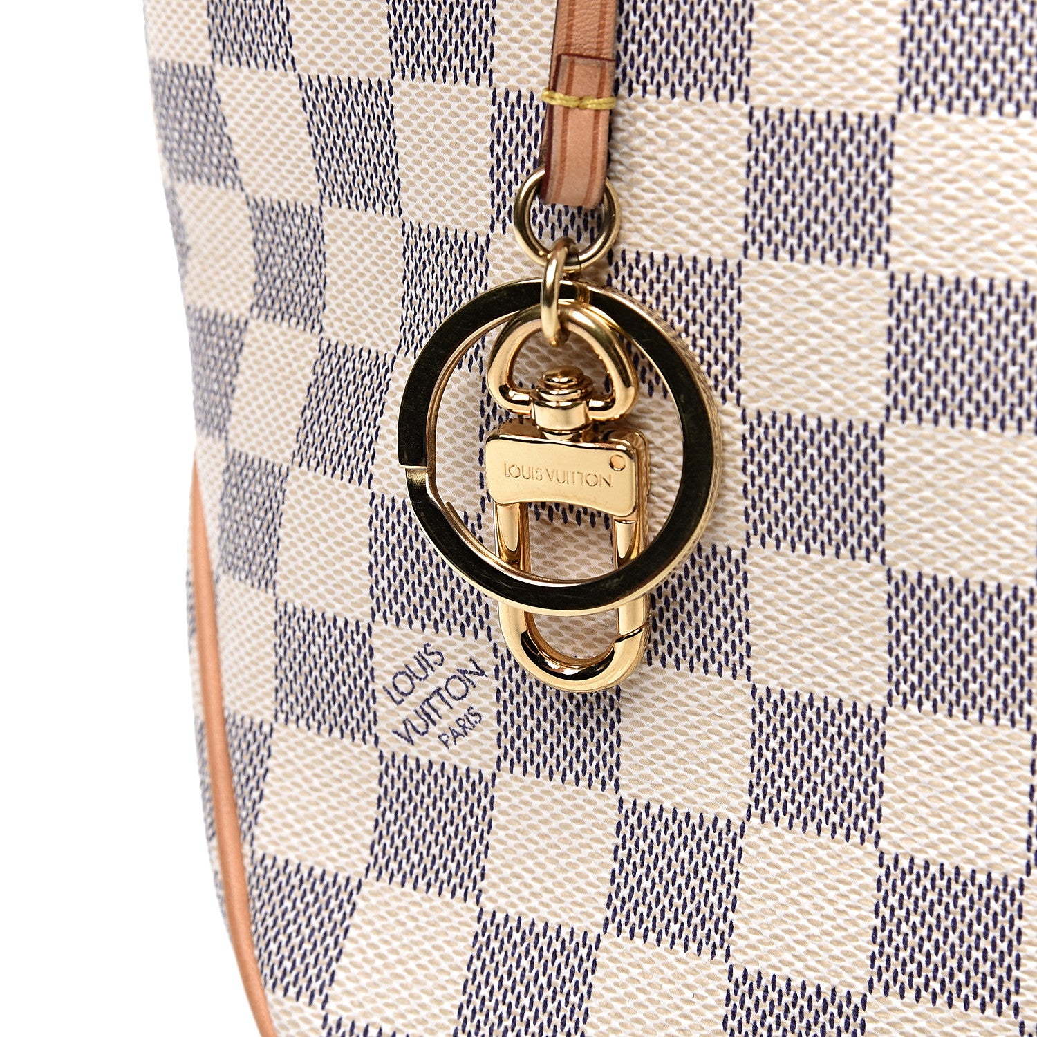 Louis Vuitton Damier Azur Delightful MM Rose Ballerine 9 of 10