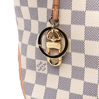 Louis Vuitton Damier Azur Delightful MM Rose Ballerine 9 of 10