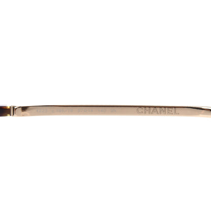 Chanel Metal Mirrored Pilot Summer Sunglasses 4223 Gold 5 of 8