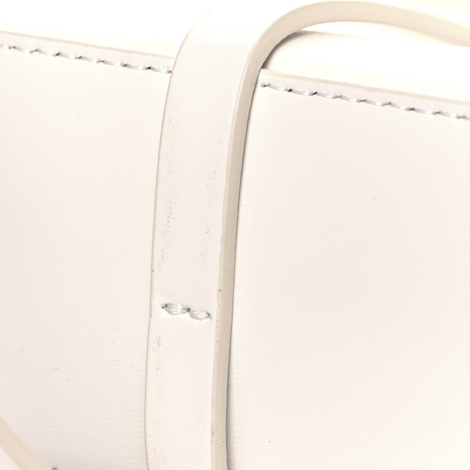 Givenchy Box Calfskin Small Cut Out Shoulder Bag Ivory 13 of 13