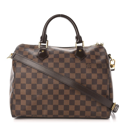 Louis Vuitton Damier Ebene Speedy Bandouliere 30 1 of 13