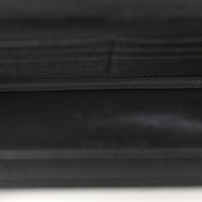 Chanel Crumpled Calfskin Quilted Wallet On Chain WOC So Black 5 of 11