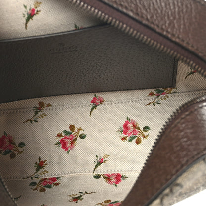 Gucci GG Supreme Monogram Web Neo Vintage Shoulder Bag Beige New Acero Crop 5 of 9