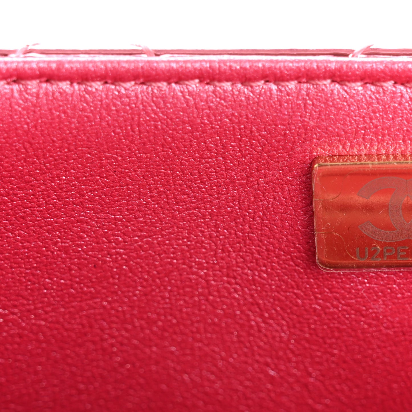 Mirror Calfskin Metallic Lambskin Quilted Hollywood Boulevard Mini Flap With Star Coin Purse Pink
