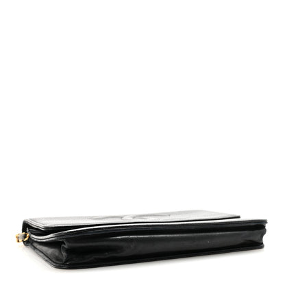 Chanel Caviar Timeless CC Wallet On Chain WOC Black 4 of 11