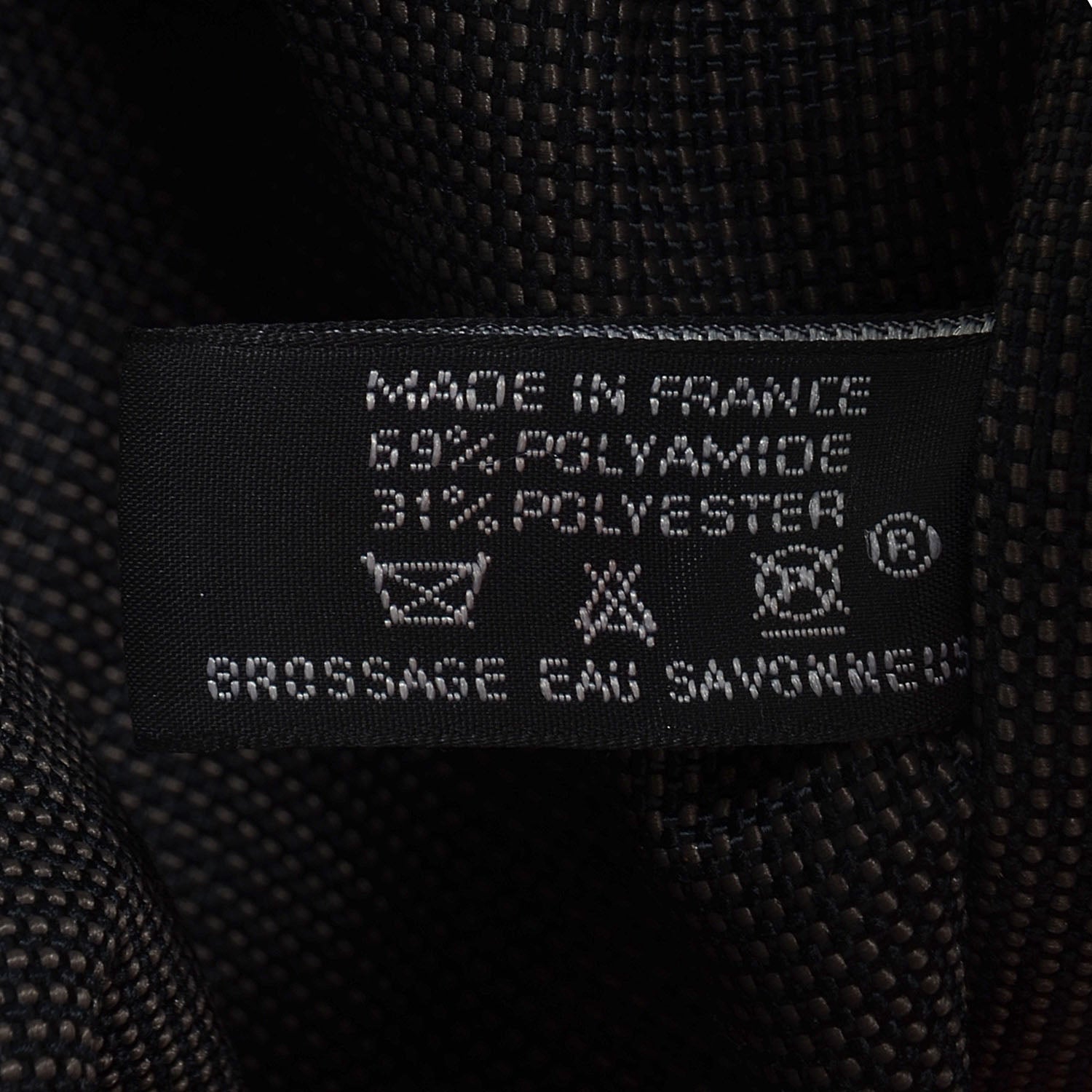Hermes Canvas Herline Backpack Grey 13 of 13