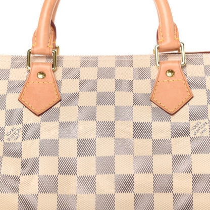 Louis Vuitton Damier Azur Speedy 30 10 of 10