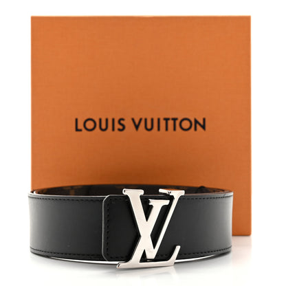 Louis Vuitton Calfskin Monogram 40mm LV Initiales Reversible Belt 95 38 Black 12 of 12