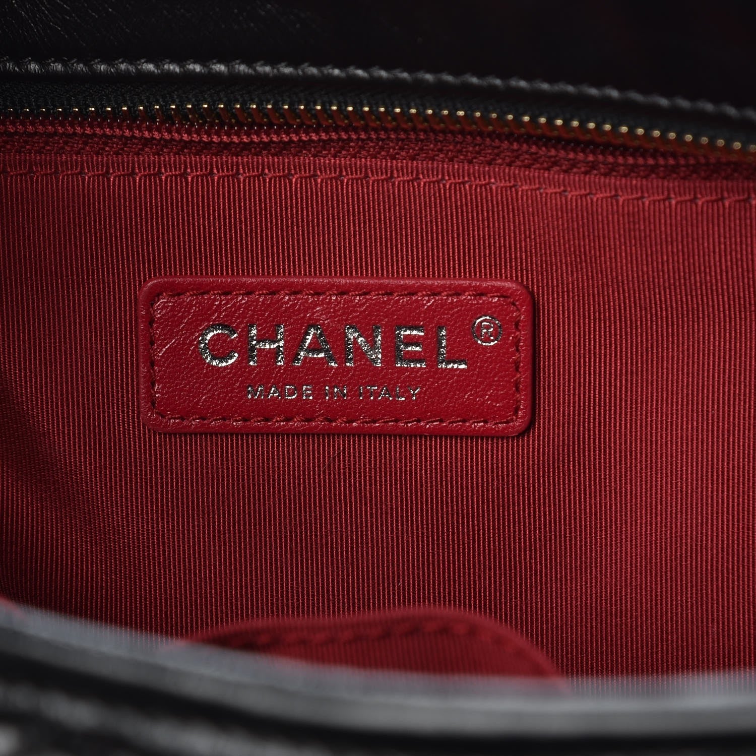 Chanel Aged Calfskin Quilted Large Gabrielle Hobo Black 7 of 9