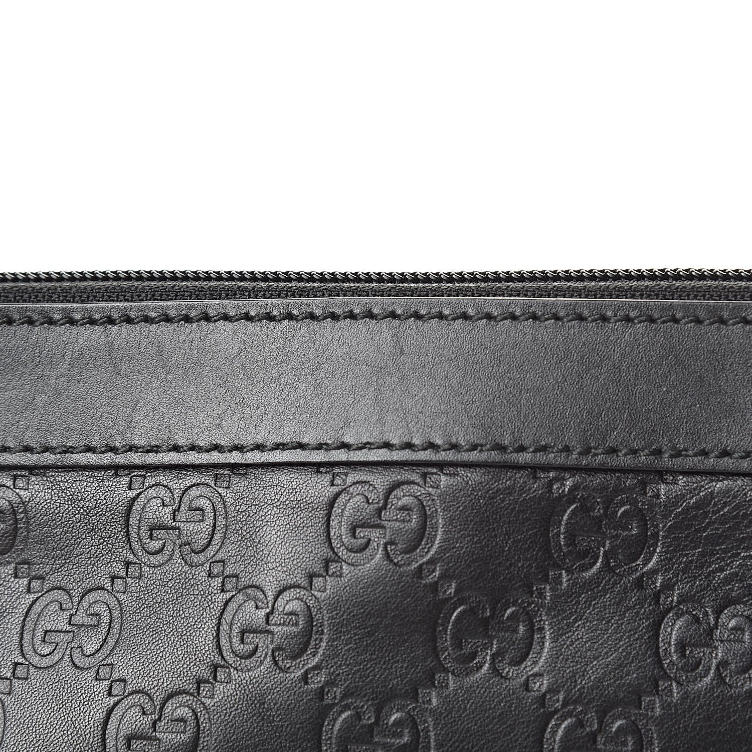 Gucci Guccissima Wristlet Black 9 of 9