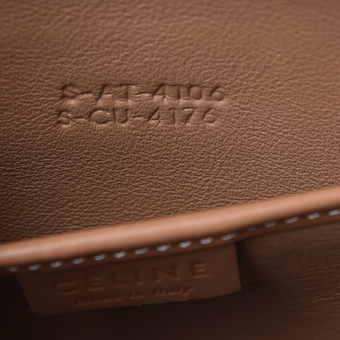 Smooth Calfskin Suede Nano Tri-Color Luggage Multicolor