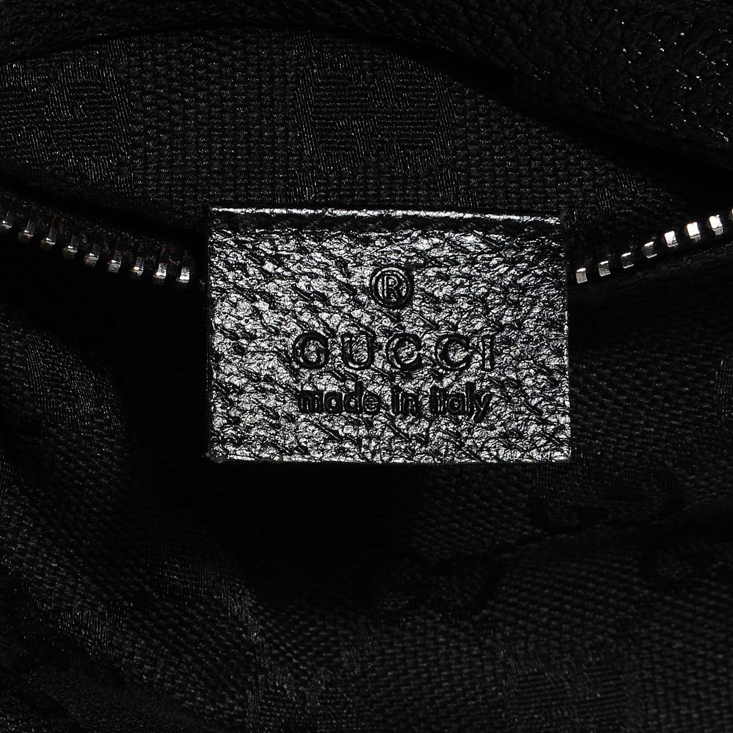 Gucci Monogram Belt Bag Black 6 of 6