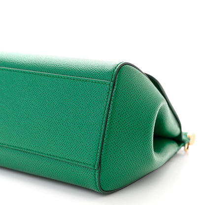 Dolce & Gabbana Dauphine Small Miss Sicily Satchel Green 9 of 9
