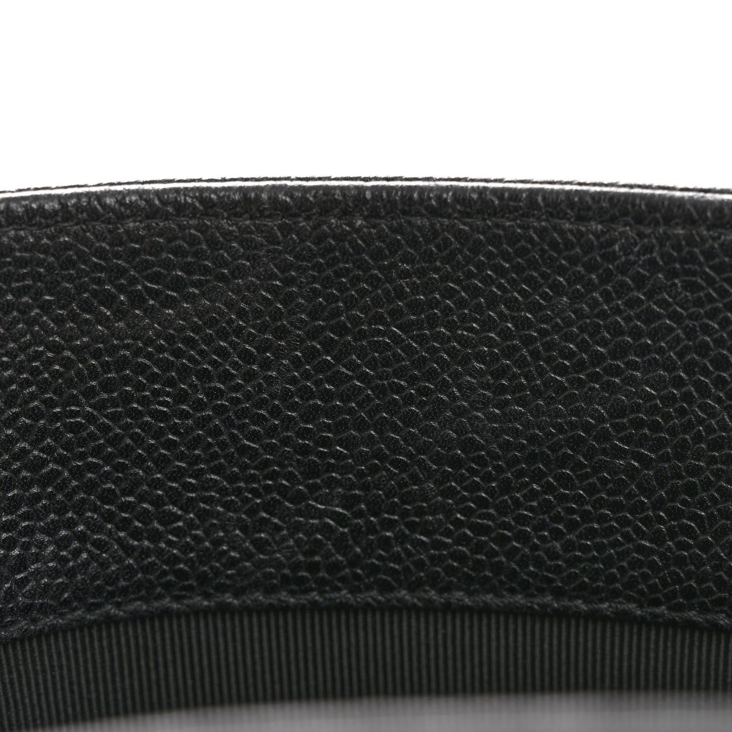 Caviar Shoulder Bag Black