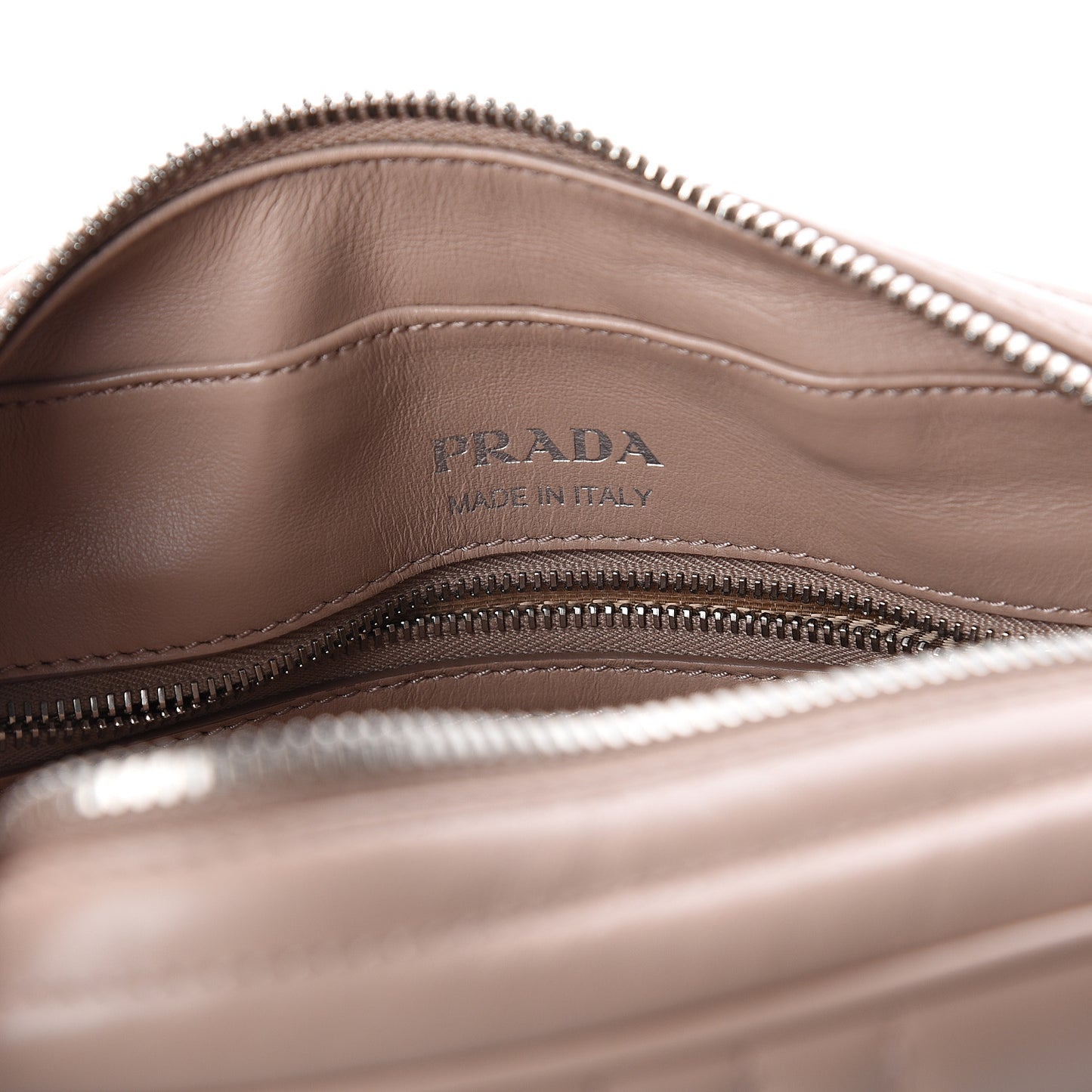 Soft Calfskin Diagramme Crossbody Bag Cipria