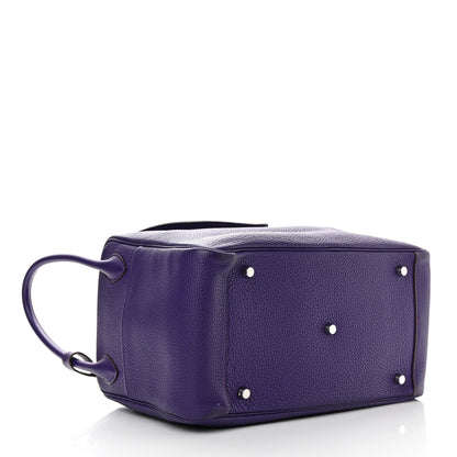 Hermes Taurillon Clemence Lindy 34 Iris 3 of 16