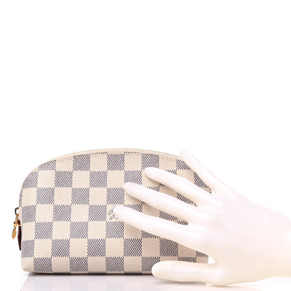 Louis Vuitton Damier Azur Cosmetic Pouch 2 of 9