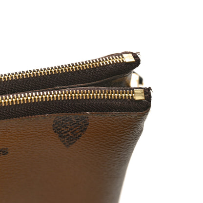 Louis Vuitton Reverse Monogram Giant Double Zip Pochette 10 of 15