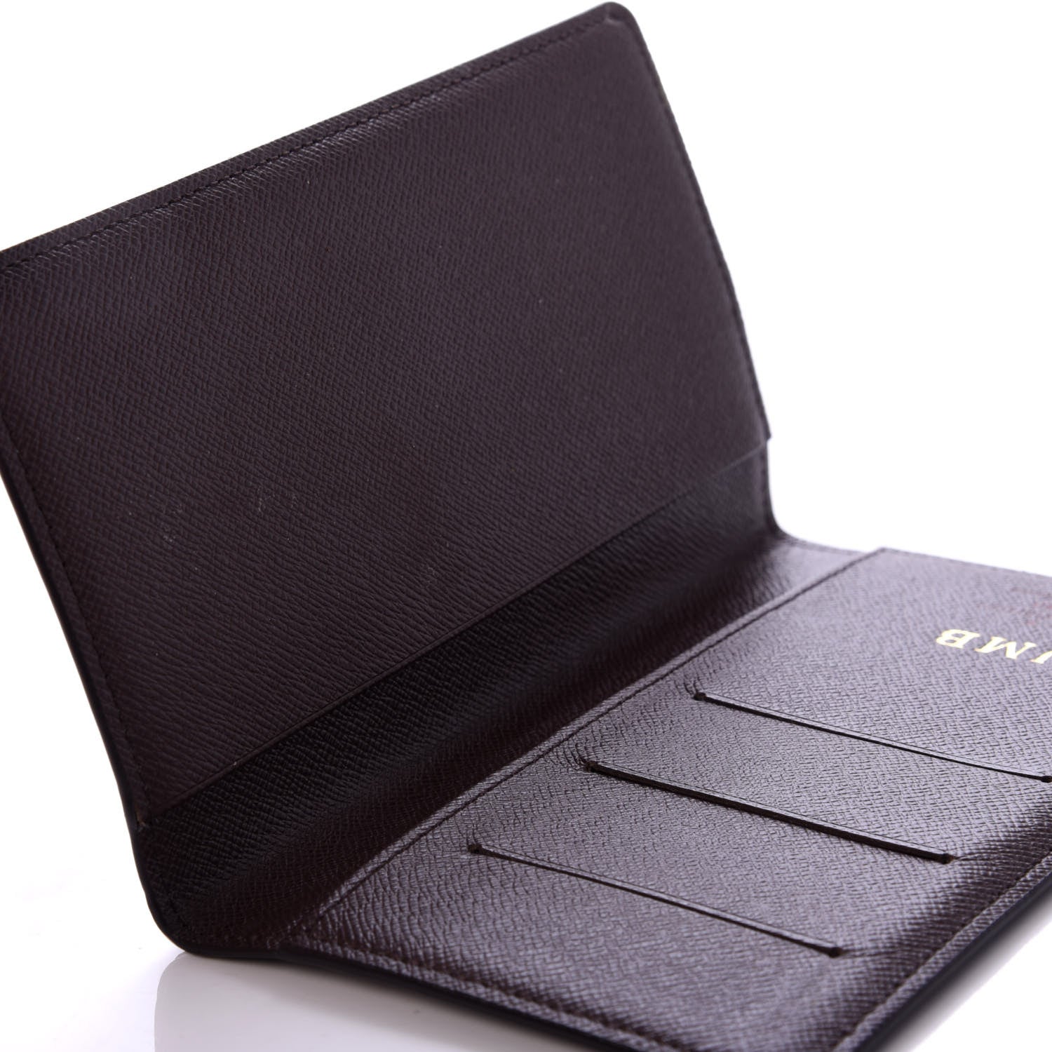 Louis Vuitton Damier Ebene Checkbook Holder Case Wallet 5 of 7