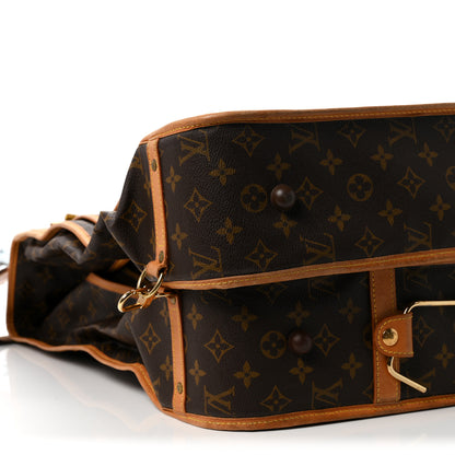 Louis Vuitton Monogram Garment Bag 4 Hangers 7 of 10