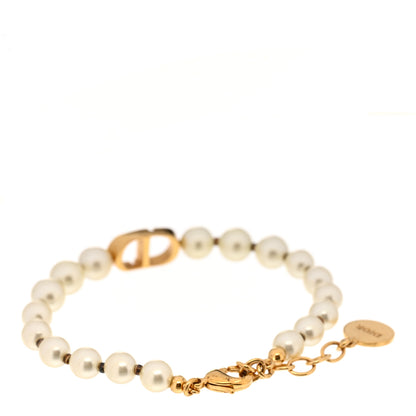 Christian Dior Pearl 30 Montaigne Bracelet Gold 3 of 5
