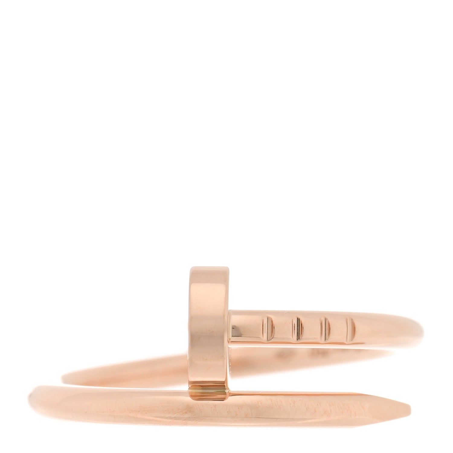Cartier 18K Pink Gold Small Juste Un Clou Ring 49 5 1 of 5