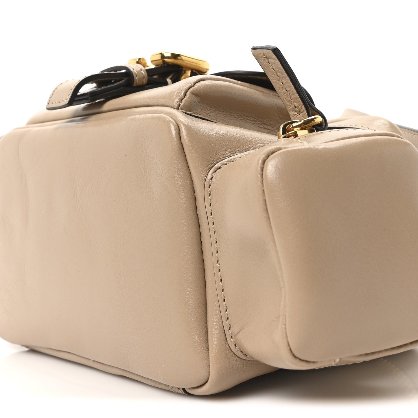 Shiny Buffalo Small Double Carry Camera Bag Mushroom