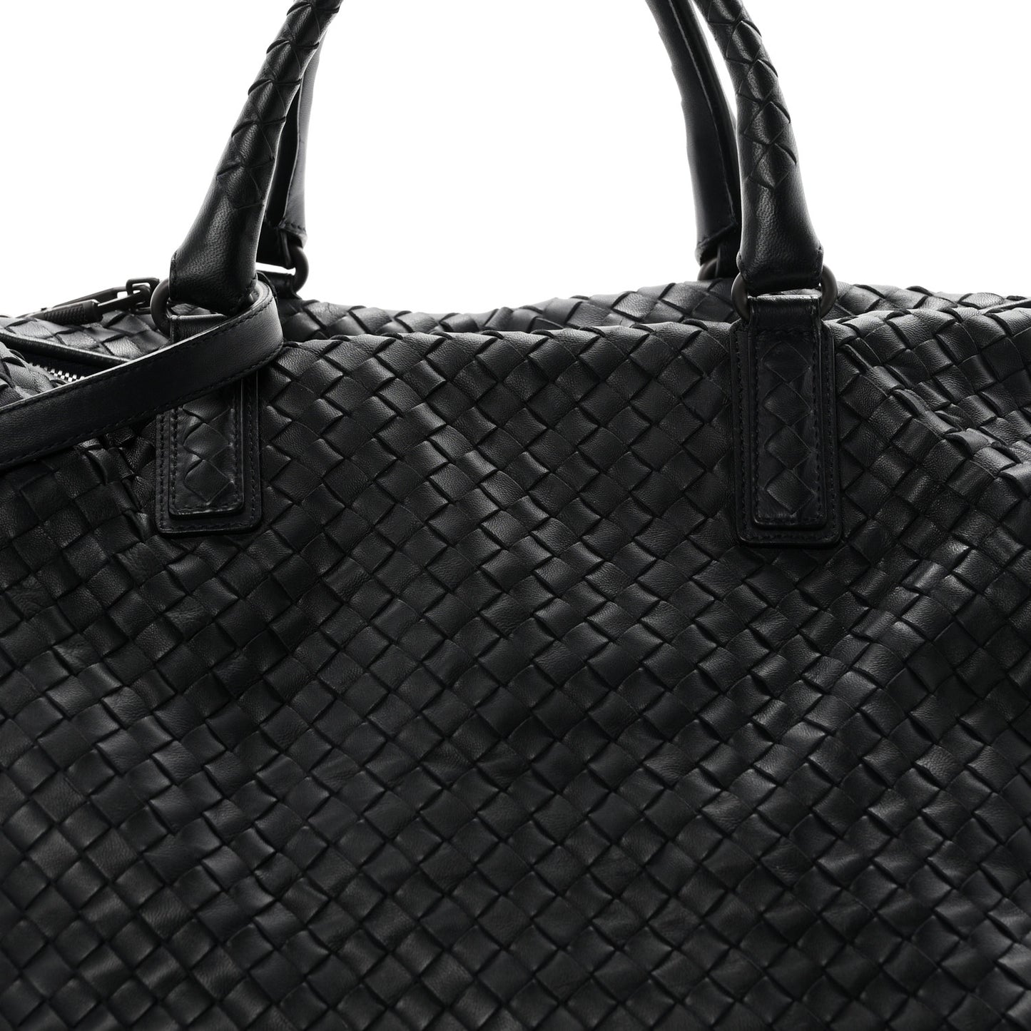 Nappa Intrecciato Maxi Convertible Tote Tourmaline
