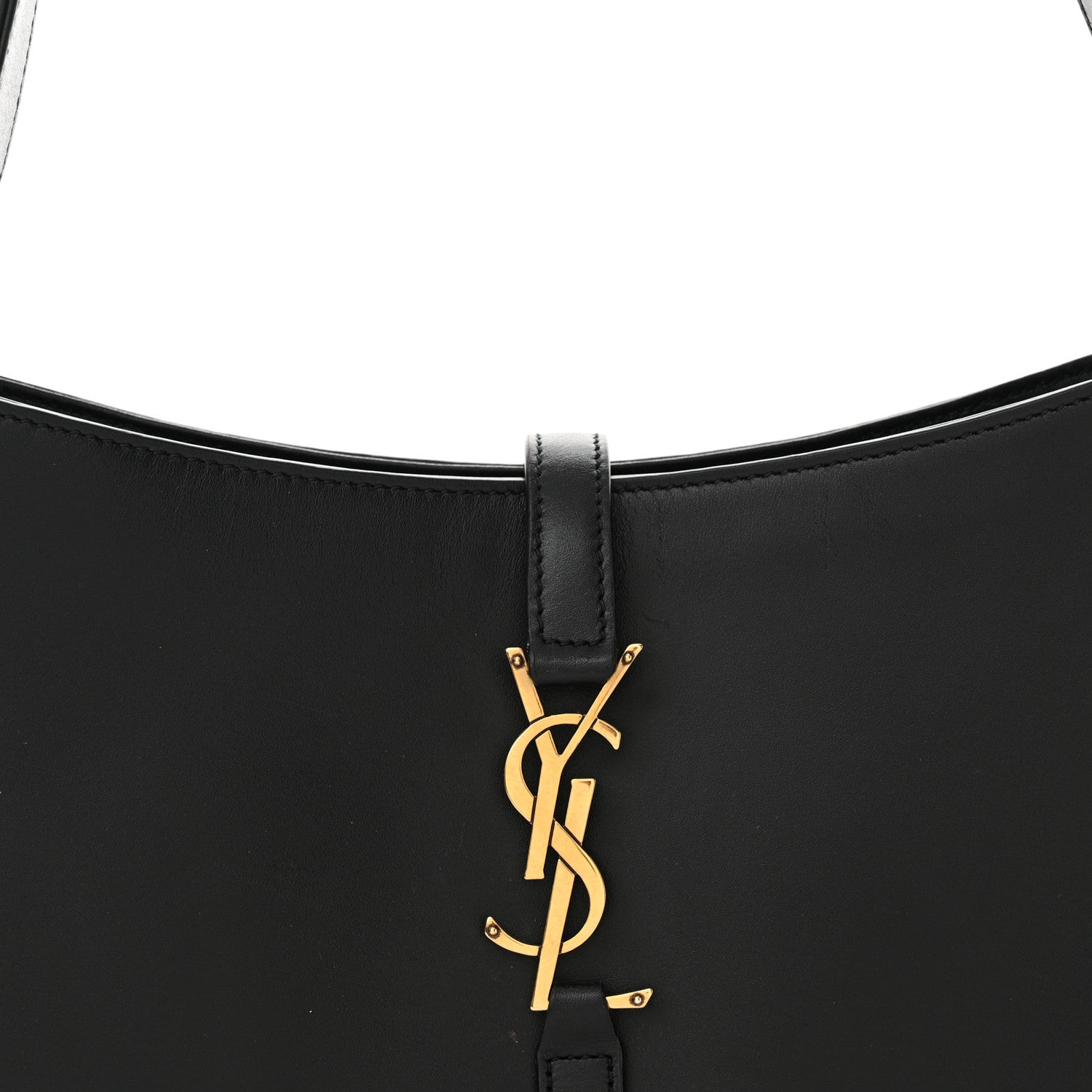 Saint Laurent Smooth Calfskin Le 5 A 7 Hobo Black 7 of 15