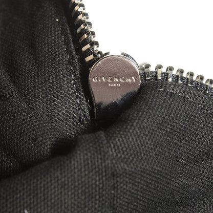 Givenchy Lambskin Pixel Madonna Print Large Triangle Wristlet Black 11 of 11