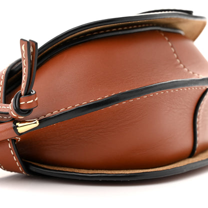 Loewe Calfskin Mini Gate Crossbody Bag Rust 9 of 11