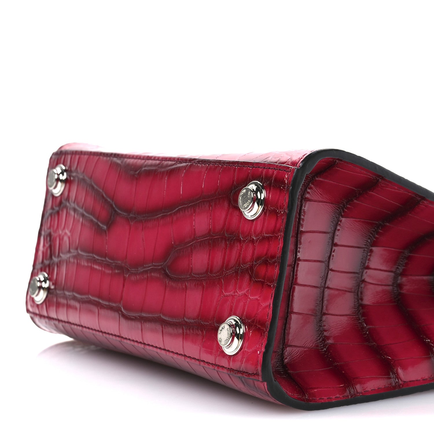 Louis Vuitton Brilliant Alligator Mini City Steamer Fuchsia 9 of 12