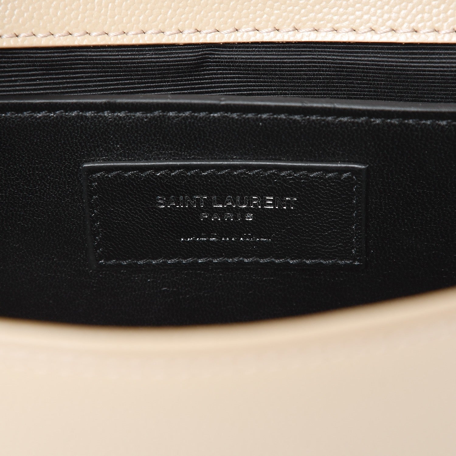 Saint Laurent Grain De Poudre Small Monogram Kate Satchel Nude Powder 6 of 7