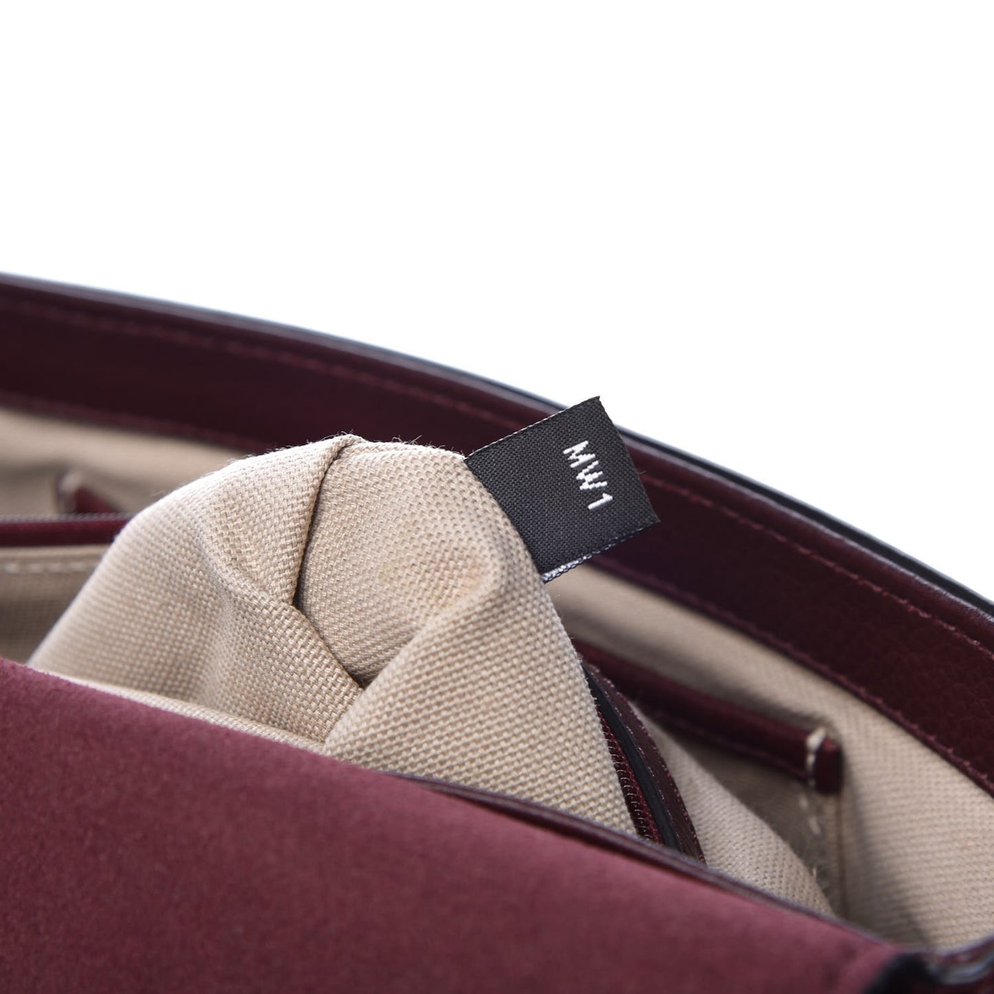 Soft Small Grain Tessie Satchel Oxblood