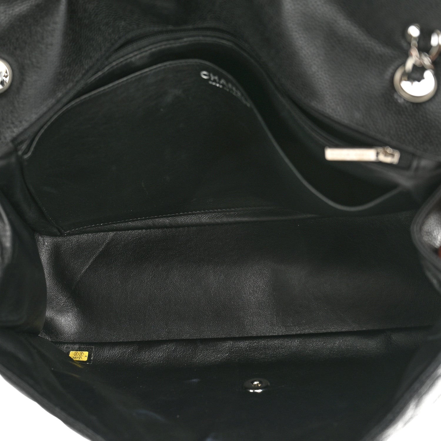 Chanel Caviar Quilted Maxi Single Flap Black 5 of 11