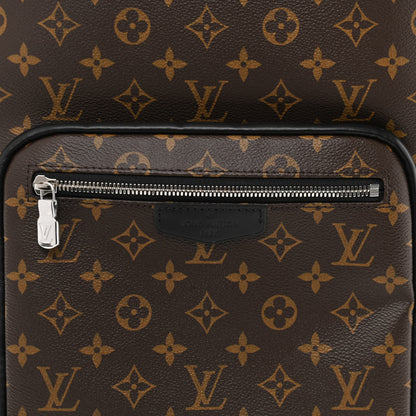 Louis Vuitton Monogram Macassar Josh NM Backpack 7 of 9
