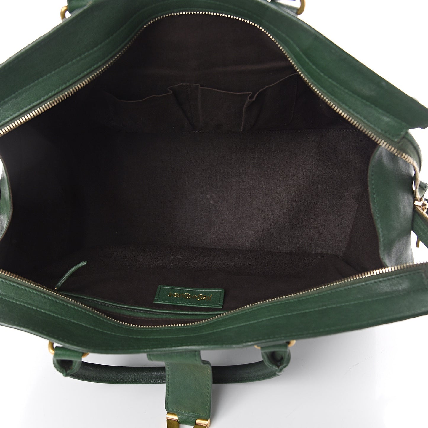 Sheepskin Large Cabas ChYc Green