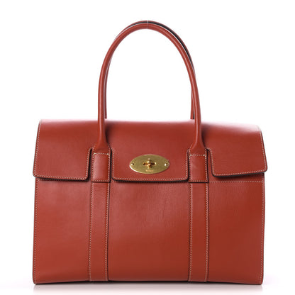 Mulberry Silky Calfskin New Bayswater Rust 1 of 7