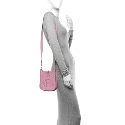 Hermes Taurillon Clemence Evelyne TPM Mauve Sylvestre 2 of 12