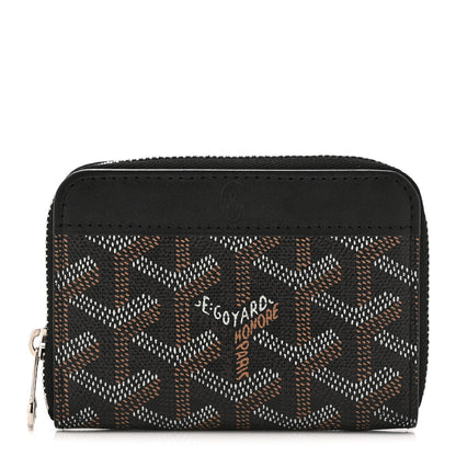 Goyard Goyardine Compact Wallet Black 1 of 10