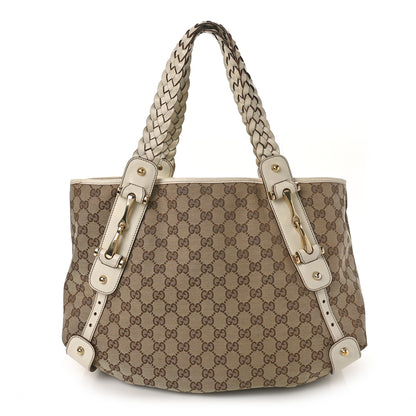 Gucci Monogram Medium Pelham Shoulder Bag Off White 1 of 13