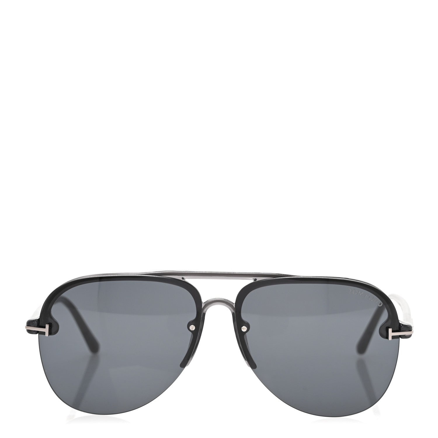 Tom Ford Terry Aviator Sunglasses TF1004 Grey Smoke 2 of 9