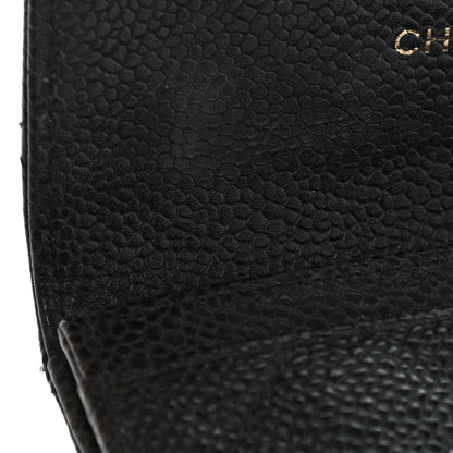 Chanel Caviar Quilted Flap Card Holder Black 8 of 17