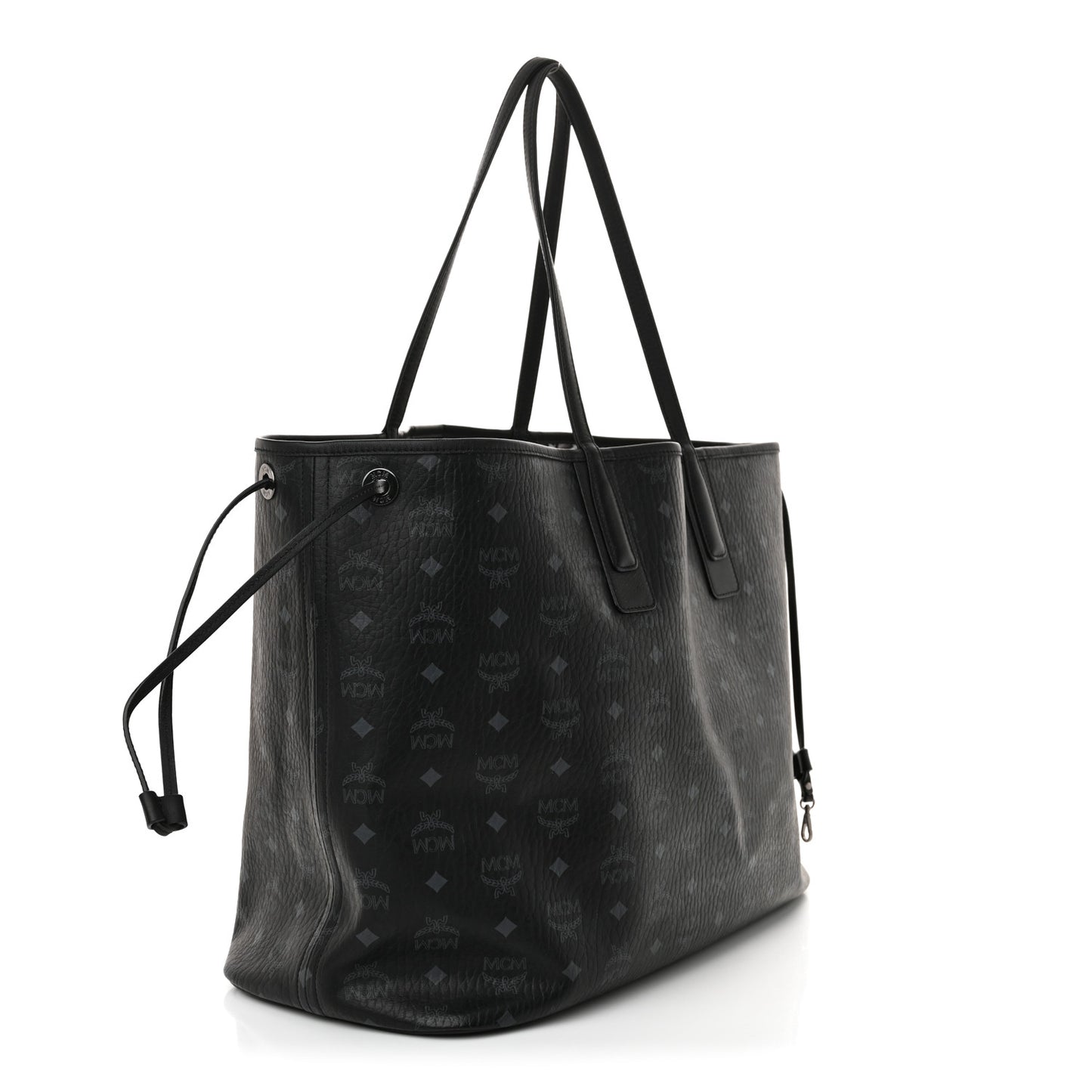 Visetos Large Liz Reversible Shopper Tote Black