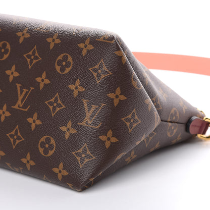 Louis Vuitton Monogram Beaubourg Hobo Mini Bordeaux Red Peach Safran Blue Jean Blue 9 of 10