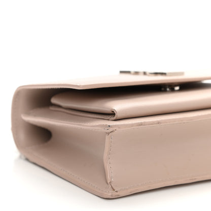 Saint Laurent Calfskin Monogram Sunset Chain Wallet Light Pink 6 of 11