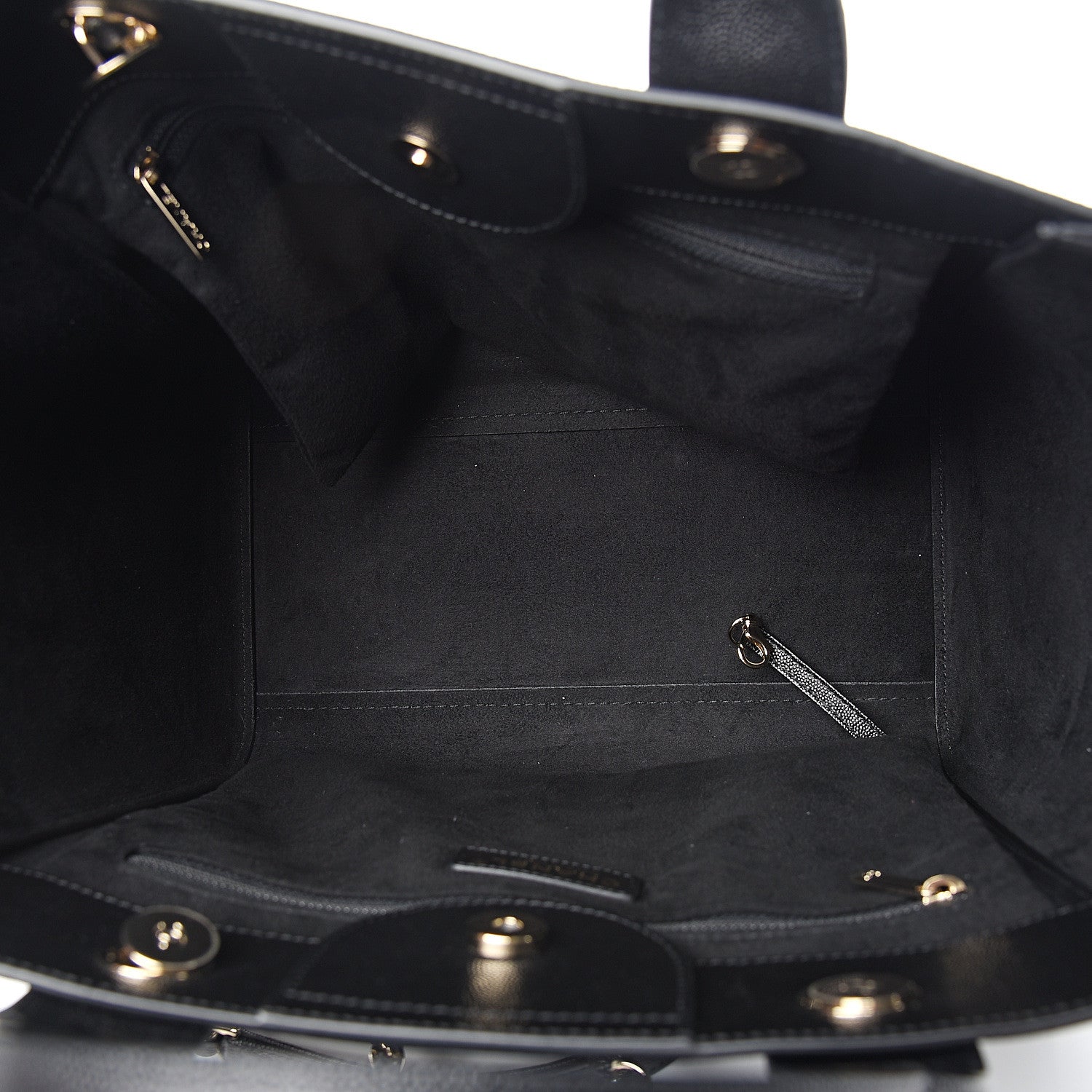 Chanel Caviar Small Studded Deauville Tote Black 4 of 10